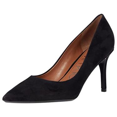 Imagem de Calvin Klein Sapato feminino Gayle, Camurça preta 002, 34