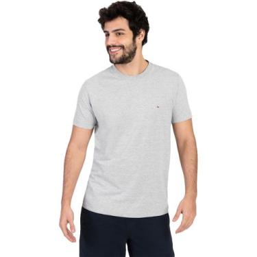 Imagem de Camiseta Aramis Basic Cinza Mescla Masculino