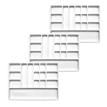 Imagem de Pacote com 3 Bandejas Organizadoras para Gavetas