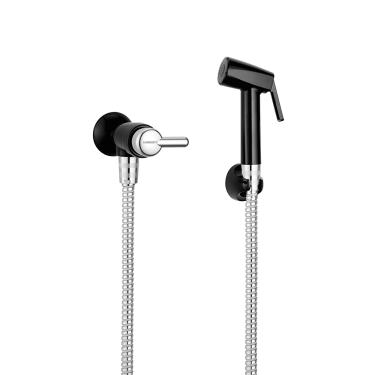 Imagem de Ducha Higiênica 1984 F31 Preto Com Cromado Lorenzetti