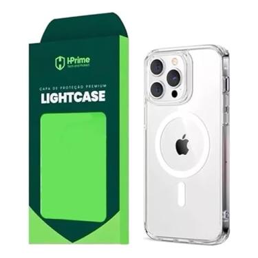 Imagem de Capa Case HPrime LightCase Magnetica Apple iPhone 11 Capinha Transparente Anti Impacto
