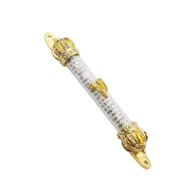 Imagem de Generic Mezuzah Scroll Mezuzah Placa Decoração de parede Ornamento Antigo Hannukah Presentes Mezuzah