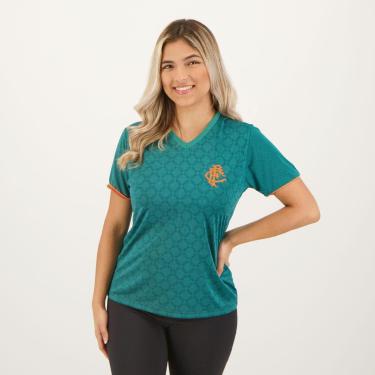 Imagem de Camisa Fluminense Study Feminina Verde-Feminino