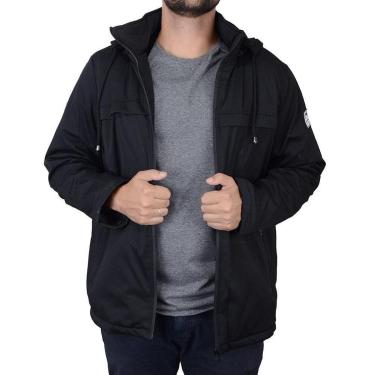Imagem de Jaqueta Masculina Broken Rules Peluciada Preta - 510080-Masculino