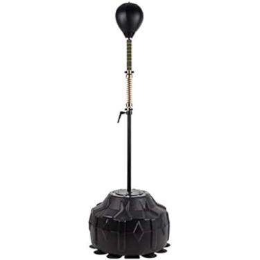 Imagem de Sacos de velocidade Saco de pancadas com suporte para adultos Reflex Ball Cobra Bag Interior 90 ° Rebound Cobra Bag, ajuste de altura 145~180 cm, preto (a), 50 * 50 * 180 cm