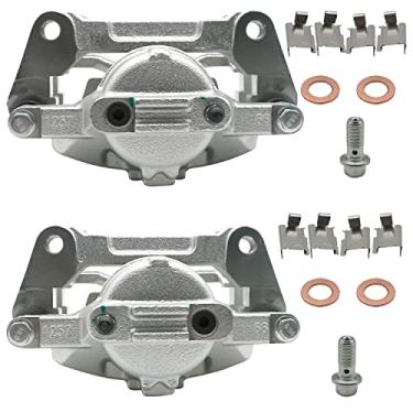 Imagem de Chefull 18-B5484 18-B5485 Pinças de freio dianteiro com suporte para Chrysler Town Country 2013-2016 Dodge Grand Caravan 2013-2016 Jeep Wrangler 2013-2017 Ram C/V 2013 2014 Volkswagen Routan