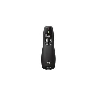 Imagem de Apresentador sem fio Logitech R400 com Laser Pointer Vermelho, Conexão USB e Pilha Inclusa - 910-001354