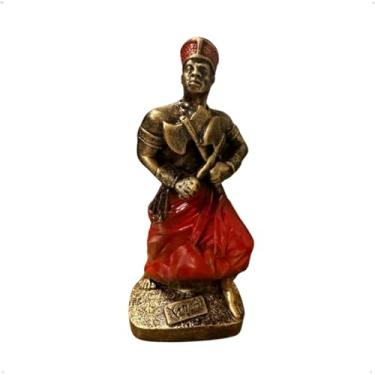 Imagem de Imagem Xango 24cm Gesso - Umbanda/candomblé