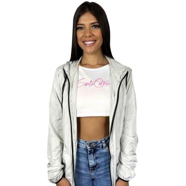 Imagem de Jaqueta Corta Vento Light Feminino Off White WSS Classic-Feminino