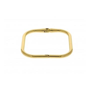 Imagem de Bracelete Super Luxo Quadrado - Banhado em Ouro 18k