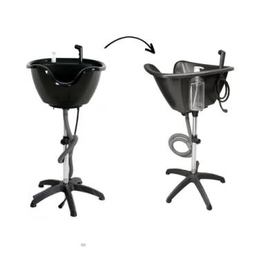 Imagem de HENVIFER, lavatorio de salão para lavar cabelos cabelereiro multiuso