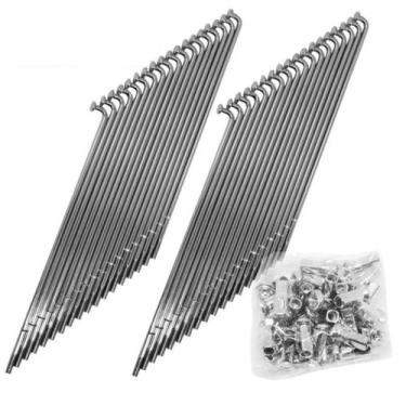 Imagem de Jogo Raio Cromado Dianteiro CG 125 2000 a 2004 / Turuna / ML Freio a D