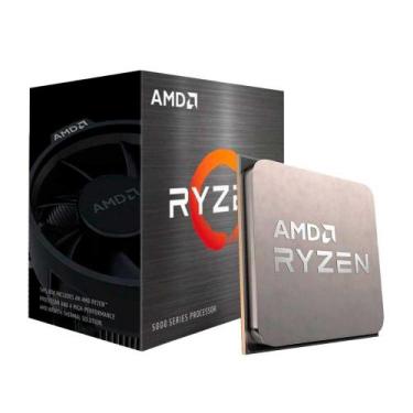 Imagem de Processador Amd Ryzen 5 5600 3.5ghz (turbo 4.4ghz) 32mb Cache Am4 100-