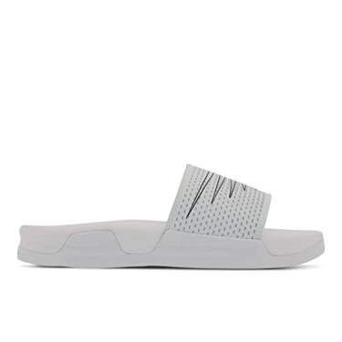 Imagem de New Balance Sandália feminina Zare V1 Slide, Branco/Branco, 8