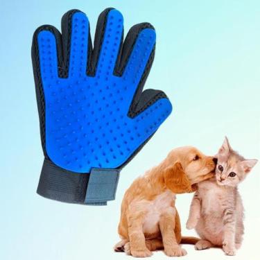 Imagem de Luva Escova Nano Magnética Tira Pelos Dos Pets Cães E Gatos - BELLATOR