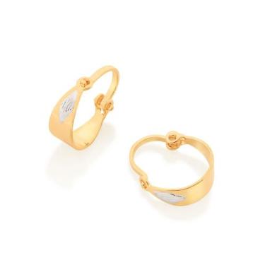 Imagem de Brincos banhado ouro 3x 24k 18k e 22k femininos infantil bebe recem na