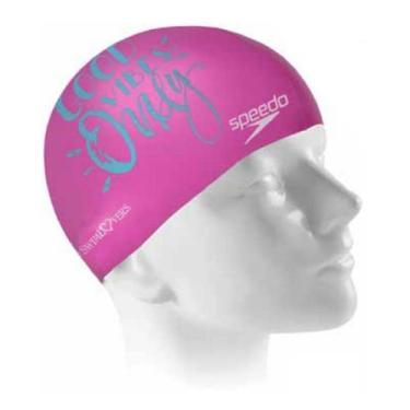 Imagem de Touca de Natação Adulto Swim Lovers Cap 528880 Speedo, Rosa