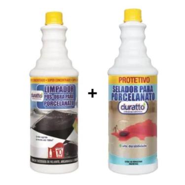 Imagem de Limpador Pós-obra Porcelanato + Selador Porcelanato Duratto