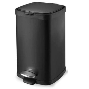 Imagem de Lixeira Pra Cozinha Com Pedal 12 Litros Em Aço Inox - A.R Variedades M