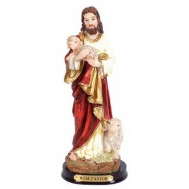 Imagem de Bom Pastor Escultura 14Cm - Zona Livre