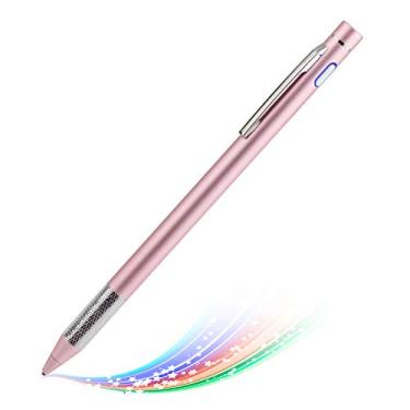 Imagem de Caneta Stylus para lápis Samsung Galaxy S24 Ultra S23 S22 S21, caneta Stylus digital ativa com ponta ultrafina de 1,5 mm para Samsung Galaxy S24 Ultra S23 S22 S21, rosa