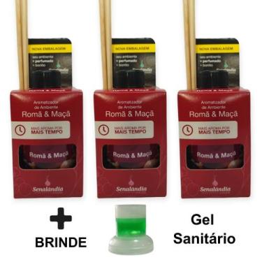 Imagem de 3 Aromatizante Ambiente da Senalândia Difusor Palito Odorizador Cheiro