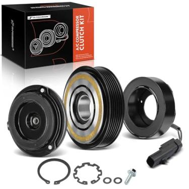 Imagem de A-Premium Kit de embreagem de compressor de ar condicionado compatível com Dodge Durango 2004-2007 e Jeep XK Series Commander 2006-2007 e Chrysler Aspen 2007, 3,7L 4,7L
