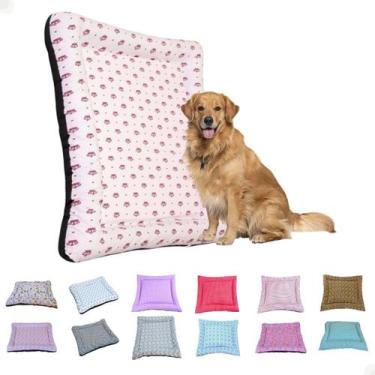 Imagem de Cama Colchonete Pet Impermeavel Médio Cachorro e Gato - Confortpet, Re