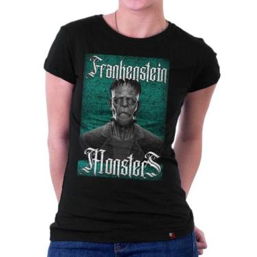 Imagem de Camiseta Baby Look Frankenstein Filme Terror Série - KING OF GEEK, G, 