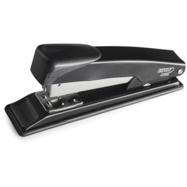 Imagem de Grampeador de Metal para 20 Folhas 26/6 14CM Preto - BRW