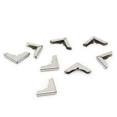 Imagem de Cantoneira 18 x 18 mm - 8 unid - Metalurgica Antunes, NIQUELADO