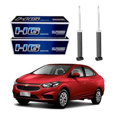 Imagem de Par Amortecedor Traseiro Nakata Sonic 1.6 2012 A 2014