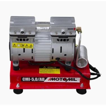 Imagem de Motocompressor Ar Direto ISENTO 5,0 PES³ 1CV - MOTOMIL, 110V