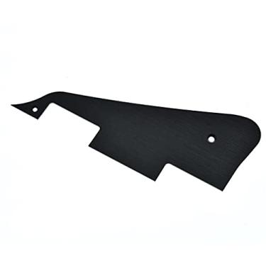 Imagem de Dopro Placa de proteção contra arranhões para guitarra elétrica LP anodizado de metal para Gibson Les Paul Black
