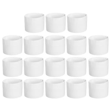 Imagem de PATIKIL Braçadeira de Capitão de Futebol, 18 Peças, Bandas de Braço de Capitão para Futebol, Elásticas, Braçadeiras de Capitão Esportivas para Treinamento de Equipes de Futebol Juvenil Adulto Branco