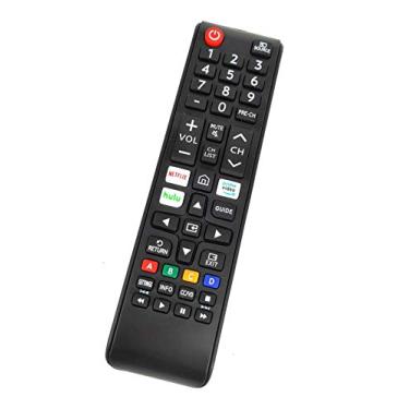 Imagem de Controle remoto substituído compatível com Samsung UA50RU7100W UA75RU7100W UA58RU7100WXXY UN43TU7000FXZA UN55TU7000FXZA UN58TU700DFXZA UN65TU700DFXZA UN75TU7000F UN8TU7000F UN800DFXZA 2TU695 Smart TV