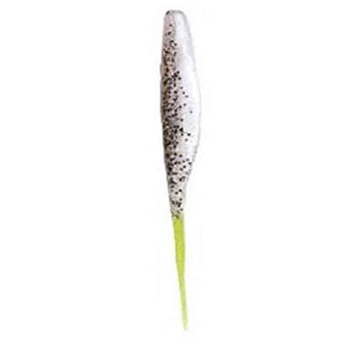 Imagem de Bass Assassin Shad-8 por saco (sal e pimenta prata fantasma/cauda Chartreuse, 13 cm)