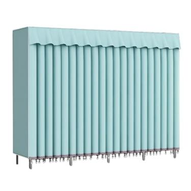 Imagem de Guarda-roupa Armário portátil para pendurar roupas, armário temporário para sala de estar, lindo armário de armazenamento para quarto armário