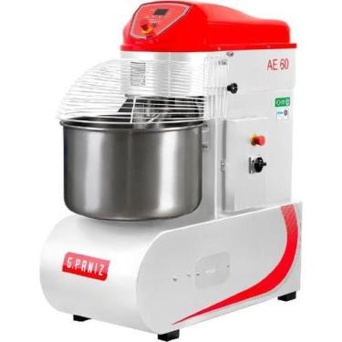 Imagem de Amassadeira Masseira Espiral G Paniz AE 60Kgs 2V Epoxi, 380V Trifásico