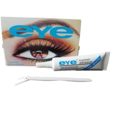 Imagem de Cola de Cílios Postiços Eye Adhesive a Prova Dagua Transparente - JMH-