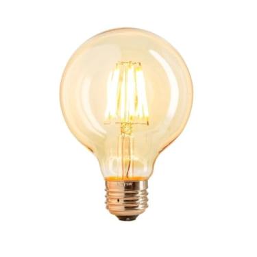 Imagem de G95 FILAMENTO LED BULBO AMBAR 4W 2000K AUTOVOLT E27 unidade