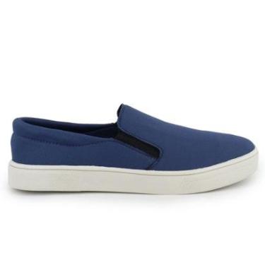 Imagem de Tênis Yate Masculino Mocassim Slip-on Sapatênis Casual em Lona-Masculino