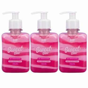 Imagem de Kit 3 SWEET GLOW Gel Hidrata Virilha Beijável Chiclete Atacado - INTT