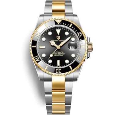 Imagem de Pagani Design Novo Relógio Mecânico Masculino Luxuoso Bisel de Cerâmica Movimento Japonês Aço Inoxidável Moda Clássico Relógio Automático Vidro Safira Relógio Masculino 100 metros Resistente à Água