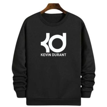 Imagem de Blusa Moletom Gola Basquete Kevin Durant Basketball - Loja White Mamba