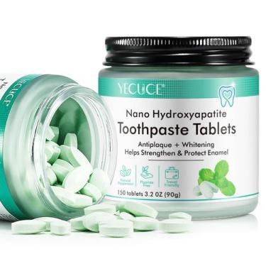 Imagem de Comprimidos de Creme Dental Flasture 150 Nano Hydroxyapatite - Menta
