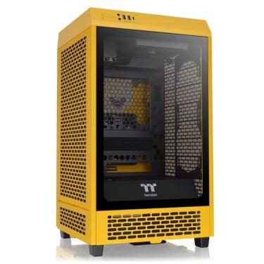 Imagem de Gabinete Thermaltake The Tower 200 Bumblebee Edition - 2 x Fan 140mm - Mini ITX - CA-1X9-00S4WN-00