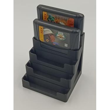 Imagem de Display Tower, Rack, Case for Sega Genesis 32X Games (Fits 5 Games)
