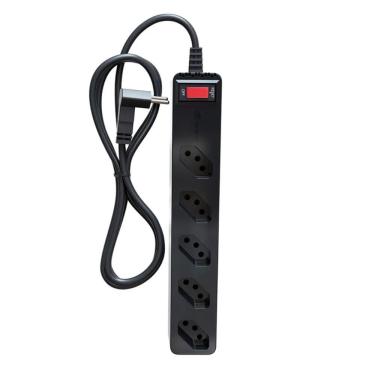 Imagem de Filtro de linha + dps - iClamper Energia 5 - 5 tomadas - Tecnologia lcf - 23459 - Preto