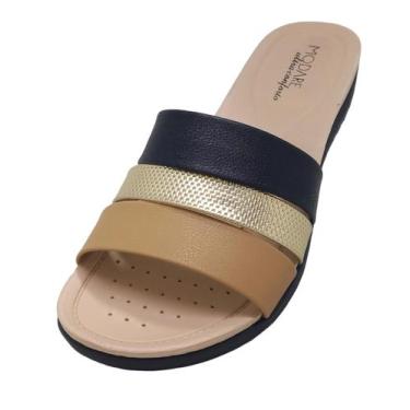 Imagem de Tamanco Modare Feminino Antiderrapante Salto Baixo Esporão Super Macio